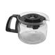 Glass Carafe With Black Handle