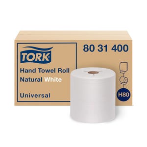 Tork Universal Natural White Hand Towel Roll (8031400)