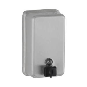 Bobrick Surface-Mounted Soap Dispenser, Stainless Steel