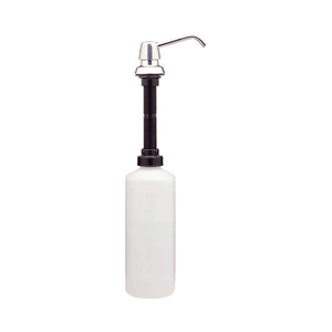Bobrick Counter-Mounted Manual Soap Dispenser, ABS Plastic