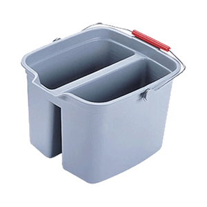 Huskee Divided Bucket 15.1 Litre (16 Quart), Grey
