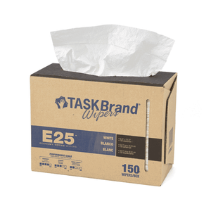 Hospeco TASKBrand E25 Scrim 4 Ply Wiper, 9.75