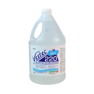 Vestec 220 Disinfectant No Rinse Sanitizer Concentrate