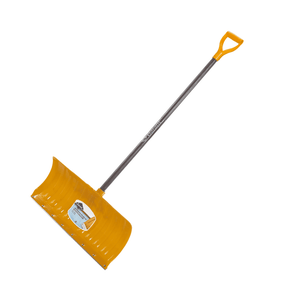 Garant Snow Pusher Poly With Wear Strip, Yellow