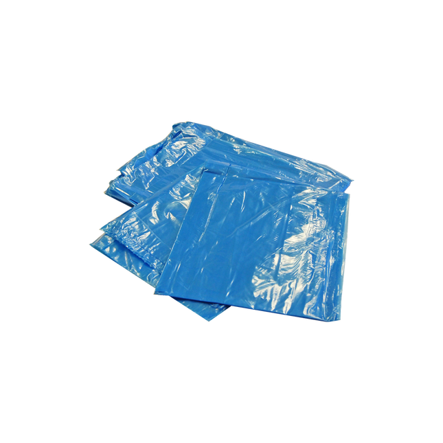  APQ Pack of 250 Blue Polyethylene Trash Bags 30 x 48
