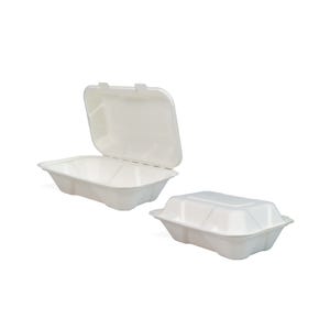 Compostable Bagasse Take Out Container (9