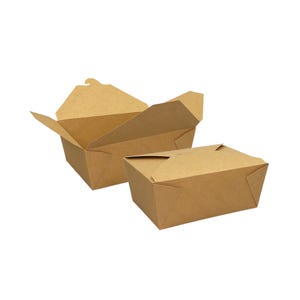 Kraft Take Out Container Size #8 (6.75