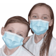 Children's 3 Ply Face Mask w/Earloops, 50/bx
