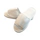 White Cotton Velcro Guest Slippers