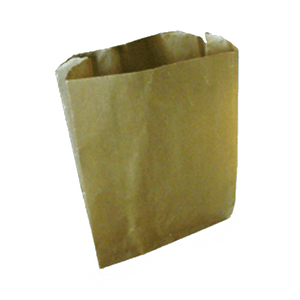 Hospeco Kraft Waxed Feminine Hygiene Disposal Bags with Gusset, 500/cs